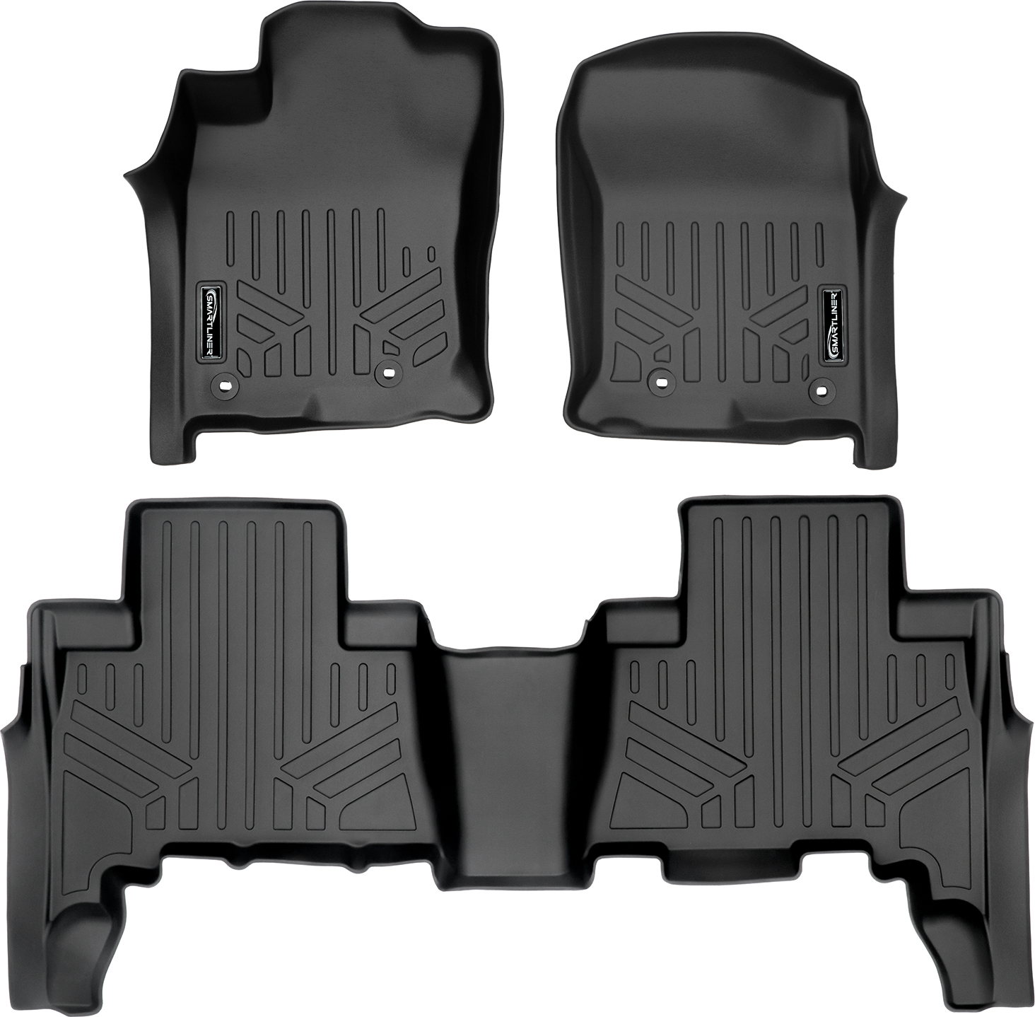 MAXLINER All Weather Custom Cargo Trunk Liner Floor Mat Behind 3rd