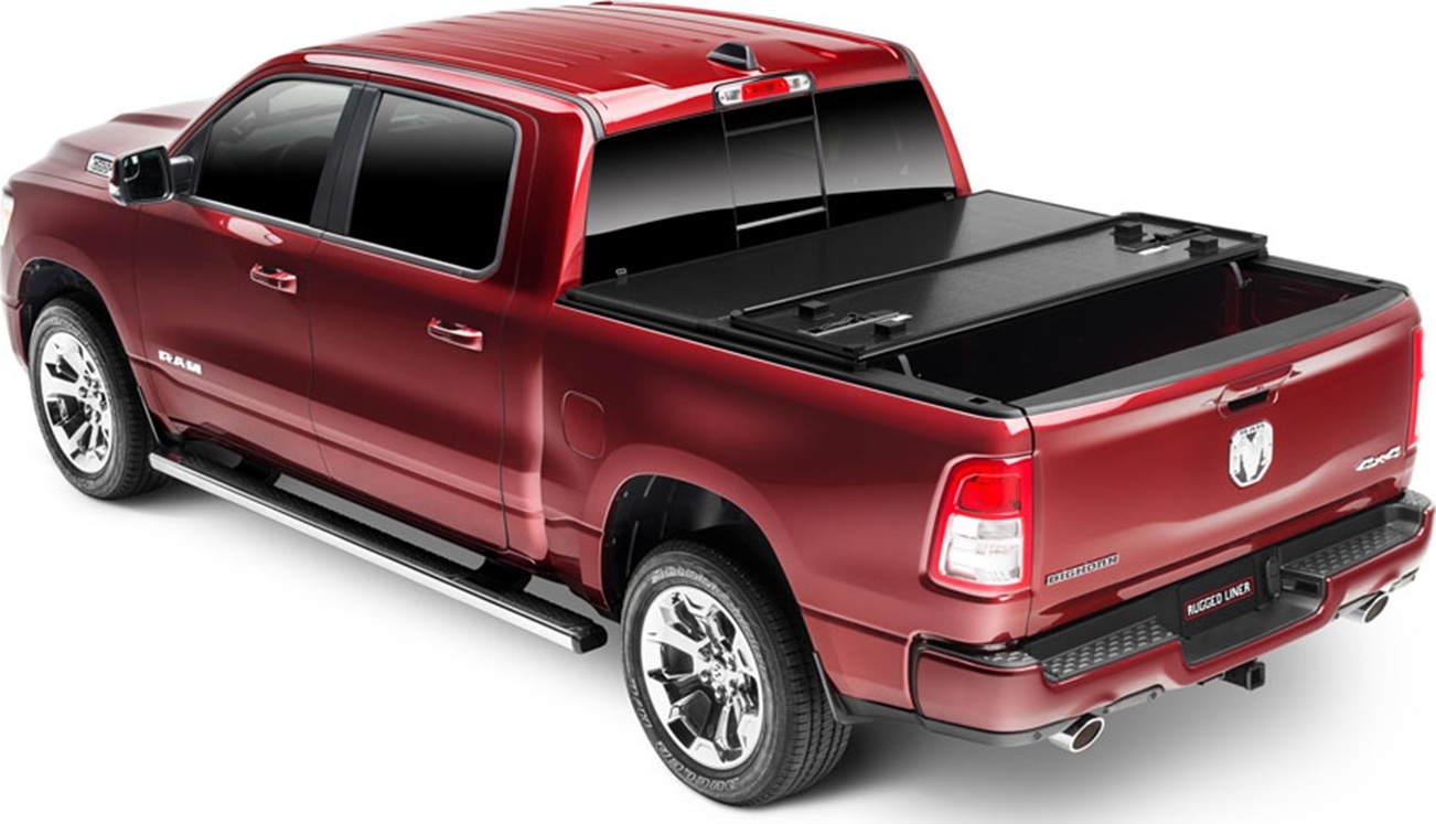 Rugged Liner E Series Hard Folding Tonneau Cover for 0919 Ram 1500 5ft 7in Bed eBay